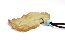 Qing - A White Jade Carved &lsquo;Hunter&rsquo; Pendant - 4