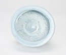 A Blue Glazed &lsquo;Chilung&rsquo; Vase And Blue Glaze Brush Washer (2 Pcs),Late Qing - 6