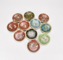 A Group Of 14 Cloisonne Enamel. Republic - 4