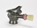 A Group Of Five Bronze items. Including Bronze Ribbit,Dragon Belt- Buckle,Water droper - 10