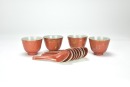 A Group Of Gilt-Red Glaze Tea Set(59 Pcs) - 2