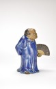 A Chinese Glazed Shiwan Figure of a Court Jester, With Mark - 2