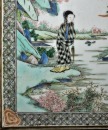 A Famille Glaze &lsquo;Figures&rsquo; Plque, Late Qing/Republic - 4