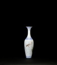 Mid 20th CenturyA Famille Glaze &lsquo;Fishes&rsquo; Vase. &lsquo;Jing De Zhen Zhi&rsquo; Mark H: 26.5 cm - 2