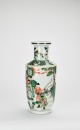 A Fine Chinese Famille Verte Porcelain Vase, 19th Century. - 4