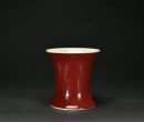 A Sacrificial-Red Glazed Vase, - 5