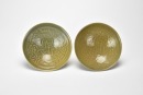 Pair of Carved Yaozhou Celadon Bowls - 5