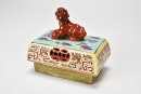 Chinese Famille Rose Altar GarnitureChina, Republic Period. - 10