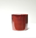 A Chinese Copper-Red Glazed Brush Pot - 5