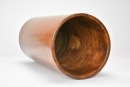 A Burlwood Brush Pot. Late Qing/ Republic - 5
