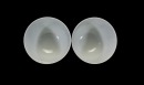 A Pair Of Blue And White &lsquo;Sanskrit And Flowers&rsquo; Cups - 5