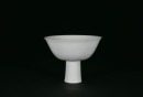 A Sweet-White Glaze &lsquo; Dargon&rsquo; Stem Cup. - 3