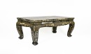 A Mother-Of-Pearl Inlaid Black Lacquer Kang Table, Qing Dynasty. - 2