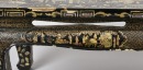 A Mother-Of-Pearl Inlaid Black Lacquer Kang Table, Qing Dynasty. - 7
