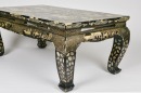 A Mother-Of-Pearl Inlaid Black Lacquer Kang Table, Qing Dynasty. - 10