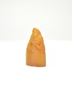 A Yellow Shoushan Stone Carved &lsquo; Double Koi&rsquo; Seal - 6