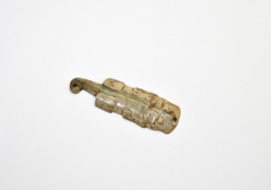 Archaic Jade Pendant in the Form of a Mythical Beast, Hongshan culture.