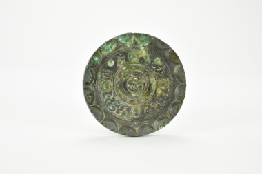 A Bronze Mirror with Floral and Fruit Decoration, Tang (618&ndash;907 CE).
