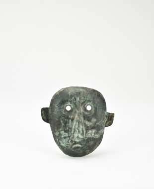 Liao Dynasty (AD 907&ndash;1125), Bronze Mask.