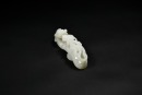 A Superb White Jade Belt Hook Carved with Chilong, Qianlong Period, Qing Dynasty (Mid-18th Century) - 4