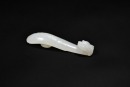 A Finely Carved White Jade &lsquo;Dragon&rsquo; Ruyi Belt Hook, Qianlong Period (18th Century) - 7