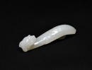 A Finely Carved White Jade &lsquo;Dragon&rsquo; Ruyi Belt Hook, Qianlong Period (18th Century) - 9