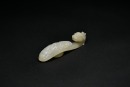 A White Jade &lsquo;Dragon and phoenix &rsquo; Belt Hook, Qing Dynasty, 17th-18th Century - 6