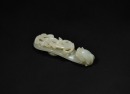 A White Jade &lsquo;Dragon&rsquo; Belt Hook, Qianlong Period (18th Century) - 2