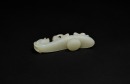 A White Jade &lsquo;Dragon&rsquo; Belt Hook, Qianlong Period (18th Century) - 5