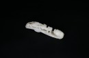 A Fine Jadeite Belt Hook with Chilong and Taotie Motif, Qing Dynasty, 18th&ndash;19th Century - 3