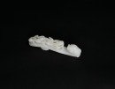 A Fine White Jade Belt Hook with Dragon Head and Chilong Design, Qing Dynasty, 18th&ndash;19th Century - 4