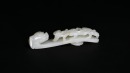 A Fine White Jade Belt Hook with Dragon Head and Chilong Design, Qing Dynasty, 18th&ndash;19th Century - 6