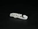 A Fine White Jade Belt Hook with Dragon Head and Chilong DesignQing Dynasty, 18th&ndash;19th Century - 6