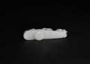 A Fine White Jade Belt Hook with Dragon Head and Chilong DesignQing Dynasty, 18th&ndash;19th Century - 7