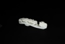 A Fine White Jade Belt Hook with Chilong Design, Qing Dynasty, 18th&ndash;19th Century - 4