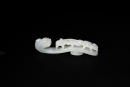 A Fine White Jade Belt Hook with Chilong Design, Qing Dynasty, 18th&ndash;19th Century - 6