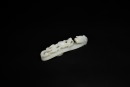 A Fine White Jade Belt Hook with Dragon Head and Chilong DesignQing Dynasty, 18th&ndash;19th Century - 3