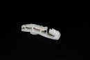 A Fine White Jade Belt Hook with Dragon Head and Chilong DesignQing Dynasty, 18th&ndash;19th Century - 4