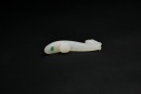Finely Carved White Jade &lsquo;Dragon&rsquo; Belt Hook, Qianlong Period, 18th Century