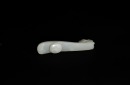 A Finely Carved White Jade Belt Hook with Dragon Head, Qianlong Period (1736&ndash;1795) - 5
