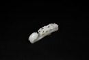 A Fine White Jade Belt Hook with Chilong DesignQing Dynasty, 18th&ndash;19th Century - 3