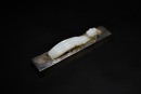 A Finely Carved White Jade Belt Hook with Dragon Head and Taotie Design, Qianlong Period (1736&ndash;1795)