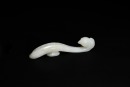 A Fine White Jade Belt Hook with Phoenix Head, Qianlong Period (1736&ndash;1795) - 4