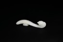 A Fine White Jade Belt Hook with Phoenix Head, Qianlong Period (1736&ndash;1795) - 5