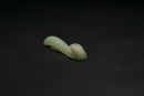 A Celadon Jade &lsquo;Dragon&rsquo; Belt Hook, Qing Dynasty, 18th Century - 3