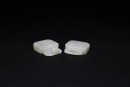 White Jade Belt Buckle Carved with &ldquo;Double Happiness&rdquo; Characters, Qing Dynasty (18th&ndash;19th Century) - 3