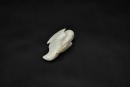 White Jade Belt Hook with Phoenix Head and Taiji Yin-Yang Motif, Qing Dynasty (18th&ndash;19th Century) - 4
