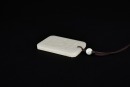 A White Jade Rectangular Pendant Carved with Scholar in Landscape, Qing Dynasty (18th&ndash;19th Century) - 4