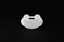 A White Jade &lsquo;Hehe Erxian&rsquo; Plaque PendantQing Dynasty (18th&ndash;19th Century)