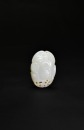 A White Jade Pendant Carved as Melon with Vines, Qing Dynasty (18th&ndash;19th Century)